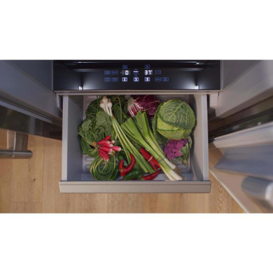 Kitchenaid® Réfrigérateur côte à côte encastré avec intérieur platine - 42 po - 25.5 pi cu KBSN742SPS