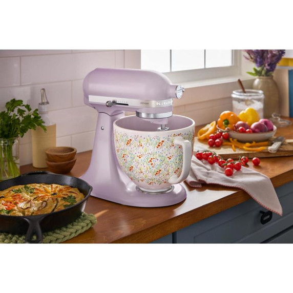 Bol de 5 pintes en céramique Fleur sauvage KitchenAid® KSM2CB5WF