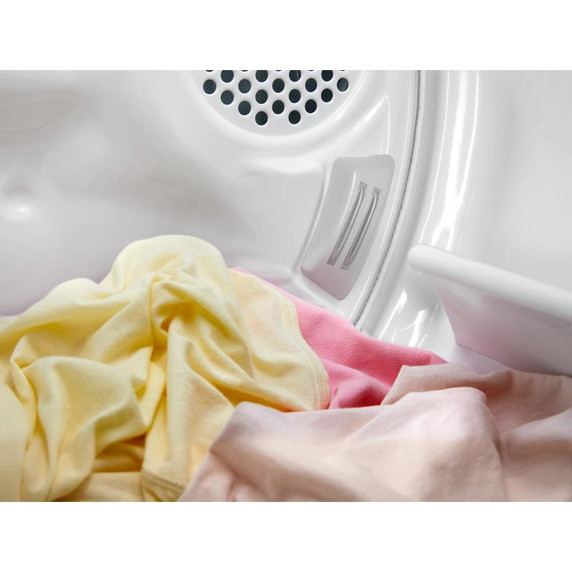 Whirlpool® Sécheuse au gaz à chargement vertical avec détection d’humidité - 7 pi cu WGD6150PB
