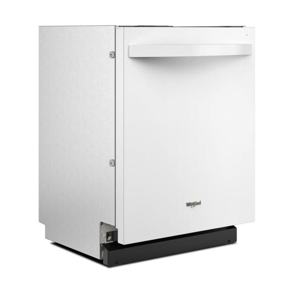 Whirlpool® Lave-vaisselle affleurant aux armoires en noir avec 3ᵉ panier - 44 dBA WDT550SAPW