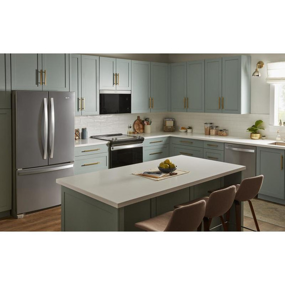 Whirlpool® Four à micro-ondes à hotte intégrée affleurant sans plateau tournant YWMMF5930PZ