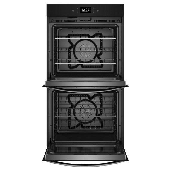 Whirlpool® Four mural double intelligent avec friture à air de 10 pi cu WOED7030PZ