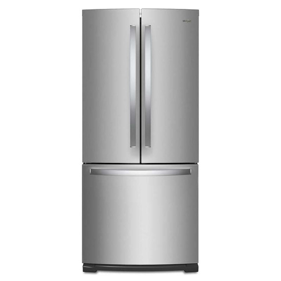 Whirlpool® Réfrigérateur à portes françaises - 30 po - 20 pi cu WRF560SFHZ