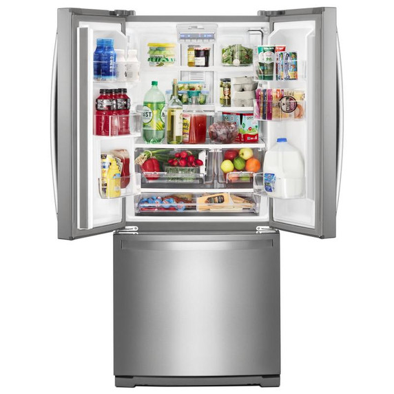 Whirlpool® Réfrigérateur à portes françaises - 30 po - 20 pi cu WRF560SFHZ