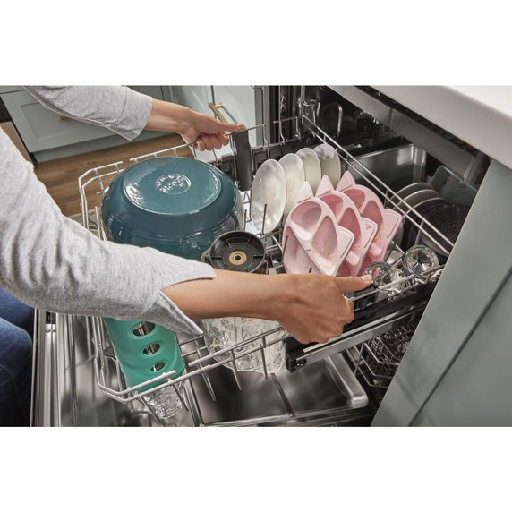 Whirlpool® Lave-vaisselle en acier inoxydable avec système de lavage à IA - 24 po - 47 dBA WDTA50SAKZ