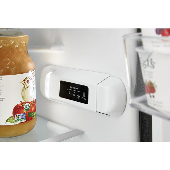 Whirlpool® Réfrigérateur à congélateur supérieur - 24 po - 11.6 pi cu WRT112CZJB