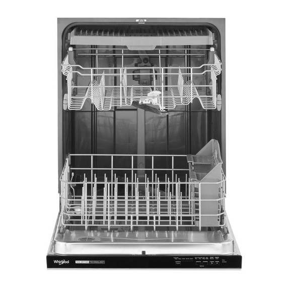 Whirlpool® Lave-vaisselle silencieux avec 3e panier et poignée encastrée - 51 dBA WDP730HAMZ