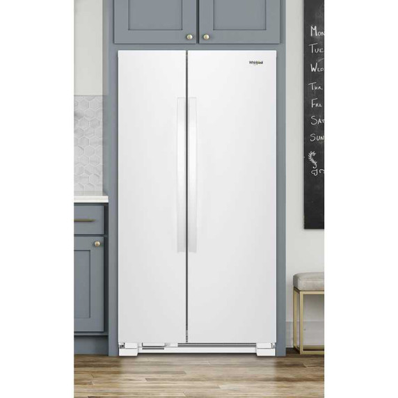 Whirlpool® Réfrigérateur côte à côte - 33 po - 22 pi cu WRS312SNHW