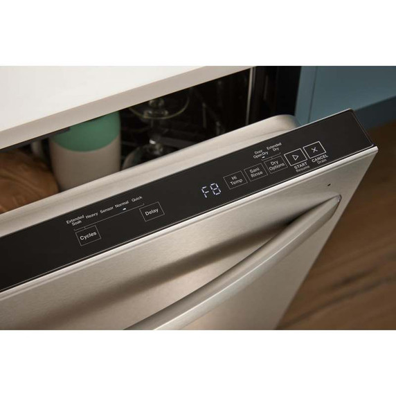 Whirlpool® Lave-vaisselle affleurant aux armoires en noir avec 3ᵉ panier - 44 dBA WDT550SAPZ