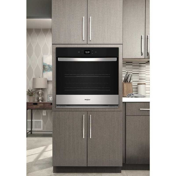 Whirlpool® Four mural simple avec friture à air si connecté - 5 pi cu WOES5030LZ