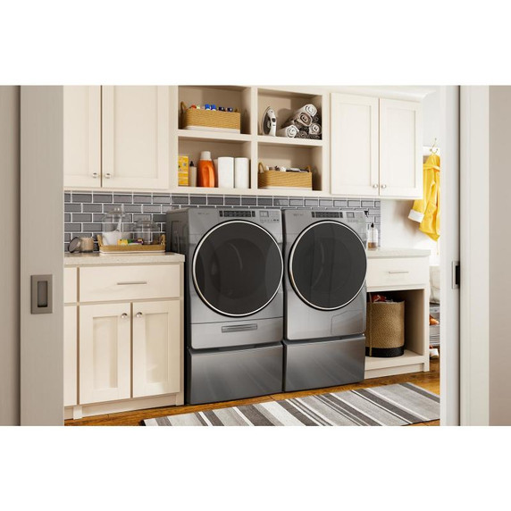 Whirlpool® Piédestal avec rangement pour laveuse et sécheuse à chargement frontal, 15.5 po (39,4 cm) WFP2715HC