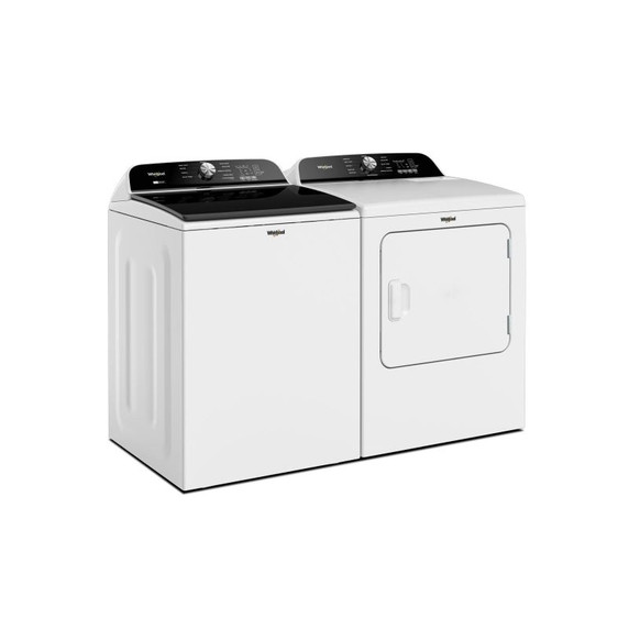 Whirlpool® Sécheuse électrique à chargement vertical avec détection d’humidité  - 7 pi cu YWED6150PW