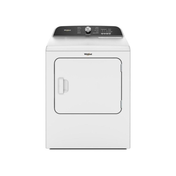 Whirlpool® Sécheuse électrique à chargement vertical avec détection d’humidité  - 7 pi cu YWED6150PW