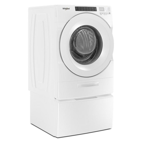 Whirlpool® Piédestal avec rangement pour laveuse et sécheuse à chargement frontal, 15.5 po (39,4 cm) WFP2715HW
