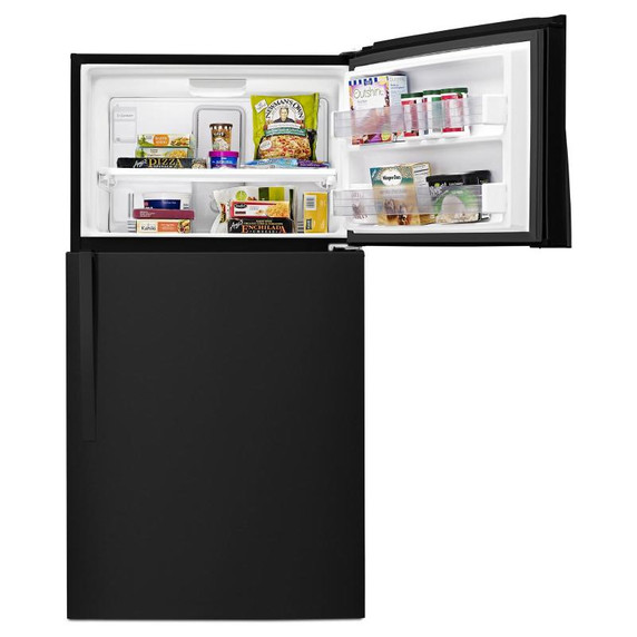 Réfrigérateur à congélateur supérieur  de 33 po Whirlpool® avec machine à glaçons facultative EZ Connect WRT541SZDB