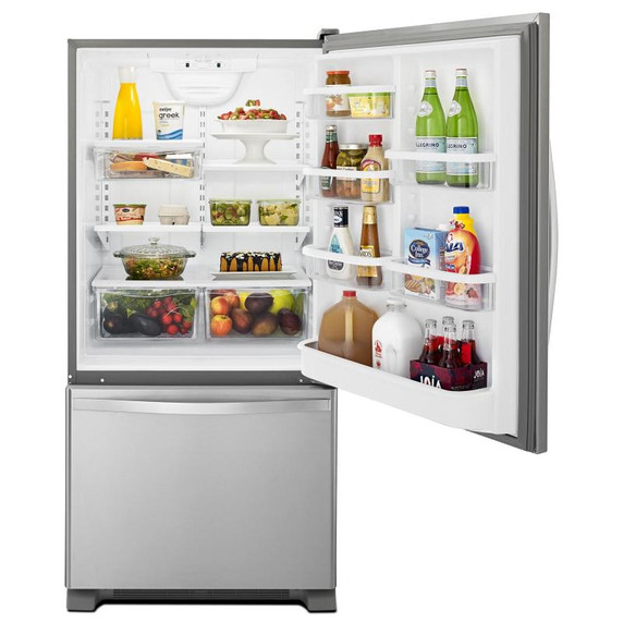 Whirlpool® Réfrigérateur à congélateur inférieur avec d'un tiroir congélateur - 30 po - 19 pi cu WRB329RFBM