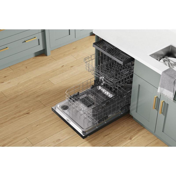 Whirlpool® Lave-vaisselle en acier inoxydable avec système de lavage à IA - 24 po - 47 dBA WDT750SAKV