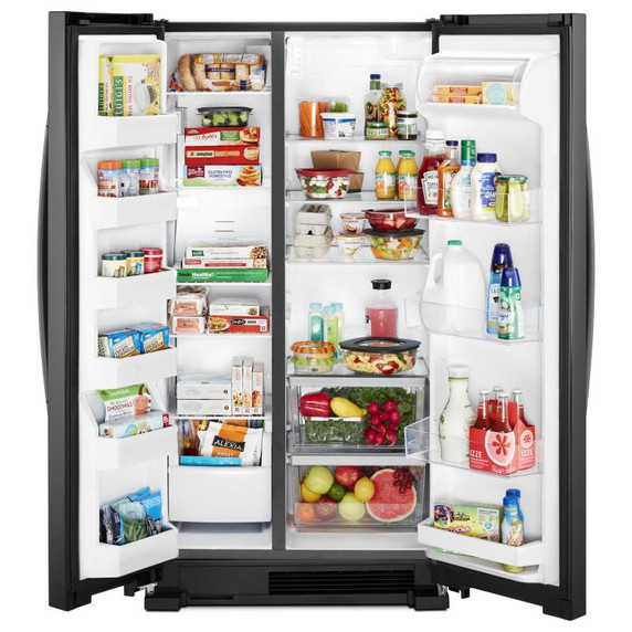 Whirlpool® Réfrigérateur côte à côte - 36 po - 25 pi cu WRS315SNHB