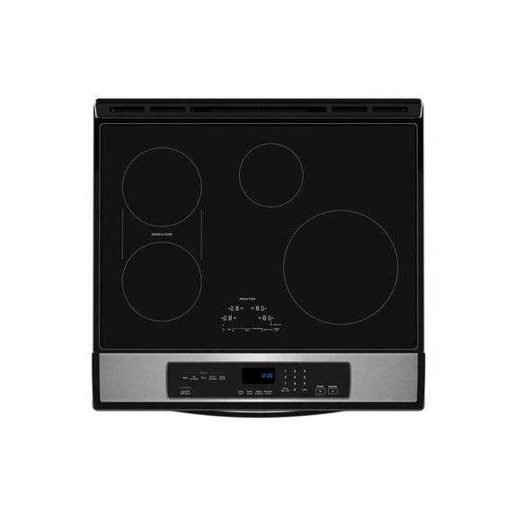Whirlpool® Cuisinière à induction avec friture à air sans préchauffage de 30 po WSIS5030RZ