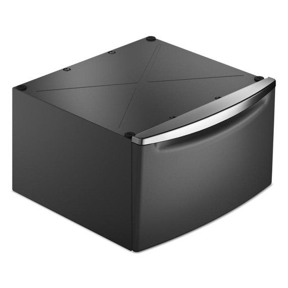 Maytag® Piédestal avec rangement pour laveuse et sécheuse à chargement frontal de 15,5 po XHPC155MBK