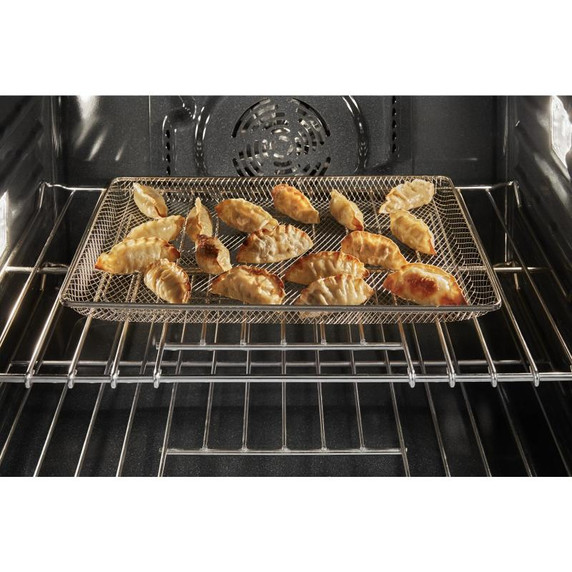 Maytag® Four mural simple avec friture à air et panier - 27 po - 4.3 pi cu MOES6027LZ