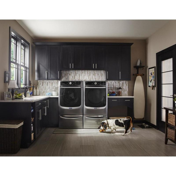 Maytag® Piédestal avec poignée chromée et tiroir de rangement - 15.5 po (39.37 cm) XHPC155YC