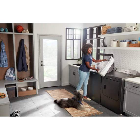 Maytag® Sécheuse électrique à chargement vertical Animal Pet Pro - 7 pi cu YMED6500MBK