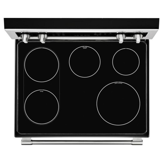 Maytag® Cuisinière électrique à four double et convection véritable - 30 po - 6.7 pi cu YMET8800FZ