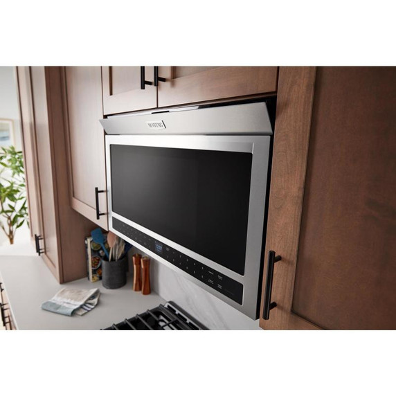 Maytag® Four à micro-ondes à hotte intégrée encastré affleurant avec gril YMMMF8030PZ