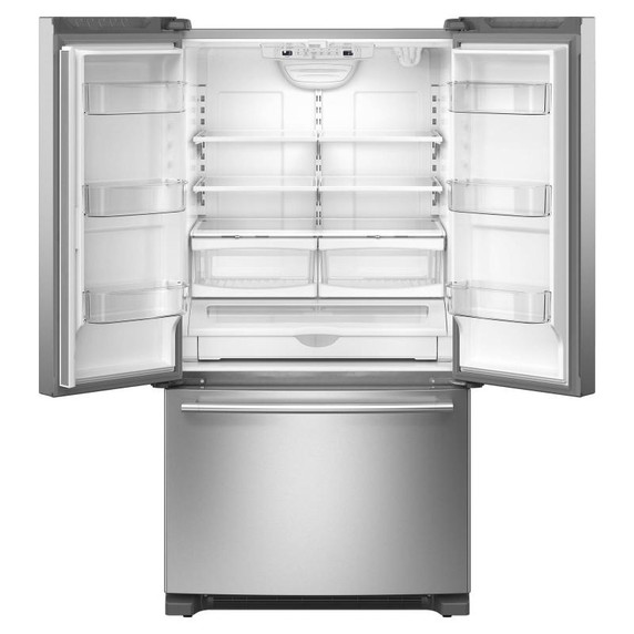 Réfrigérateur à portes françaises et congélateur inférieur Maytag® avec réglage Max cool MRFF4136RZ