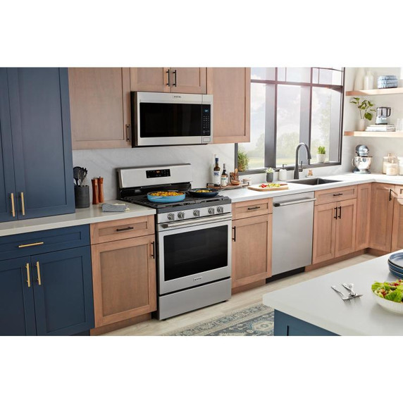Maytag® Four à micro-ondes à hotte intégrée avec revêtement intérieur antiadhésif - 1.7 pi cu YMMMS4230PZ