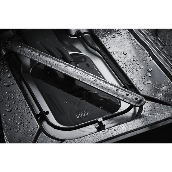 Kitchenaid® Lave-vaisselle à troisième panier 360° Max Jets™ avec système de séchage activé par ventilateur ProDry™ - 44 dBA KDTM604KPS