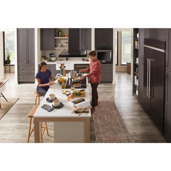 Kitchenaid® Lave-vaisselle à fini PrintShieldTM avec troisiéme panier 360° Max Jets™ - 44 dBA KDTM404KBS