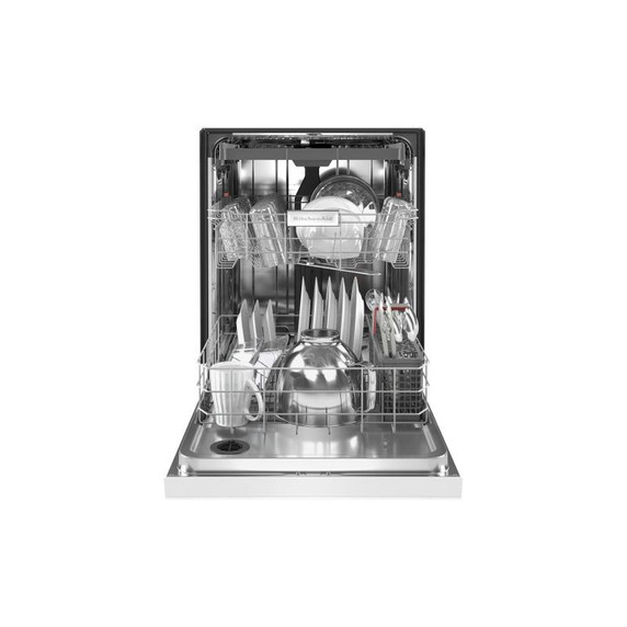 Kitchenaid® Lave-vaisselle avec panier de troisième niveau pour ustensiles - 39 dBA KDFE204KWH
