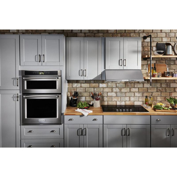 Kitchenaid® Table de cuisson électrique avec 5 éléments et boutons de commande - 36 po KCES556HSS