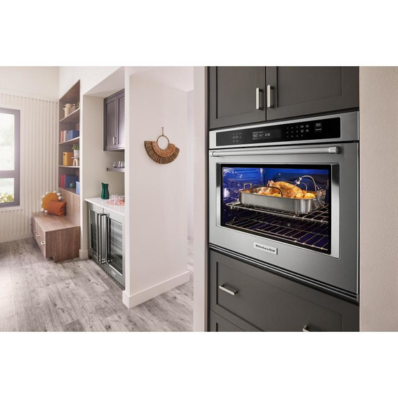 Kitchenaid® Table de cuisson électrique à évacuation descendante avec 5 éléments - 36 po KCED606GSS