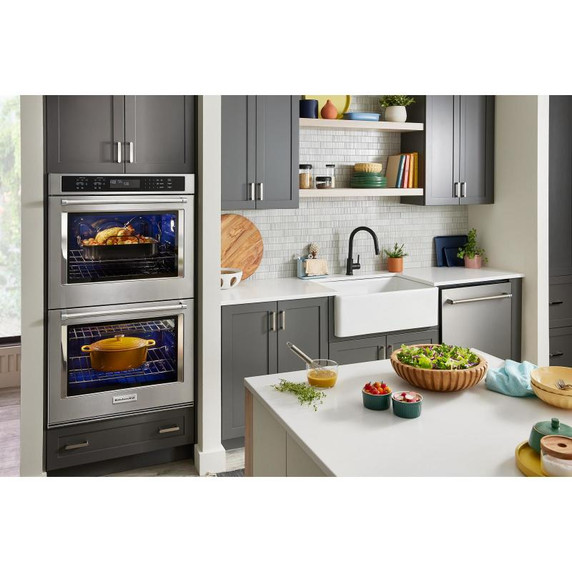 Kitchenaid® Table de cuisson électrique à évacuation descendante avec 5 éléments - 36 po KCED606GSS