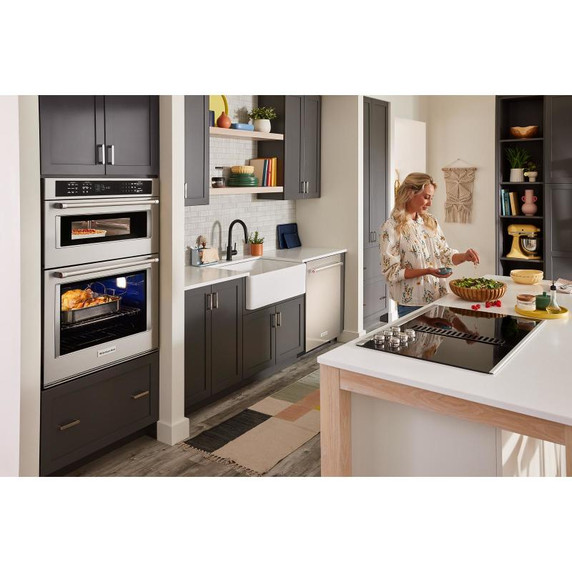 Kitchenaid® Table de cuisson électrique à évacuation descendante avec 5 éléments - 36 po KCED606GSS