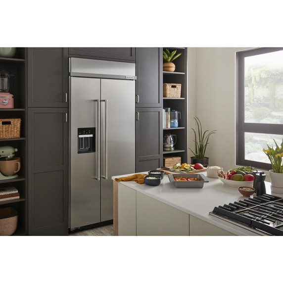 Kitchenaid® Table de cuisson au gaz à évacuation descendante avec 5 brûleurs - 36 po KCGD506GSS