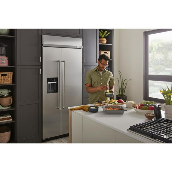Kitchenaid® Table de cuisson au gaz à évacuation descendante avec 5 brûleurs - 36 po KCGD506GSS