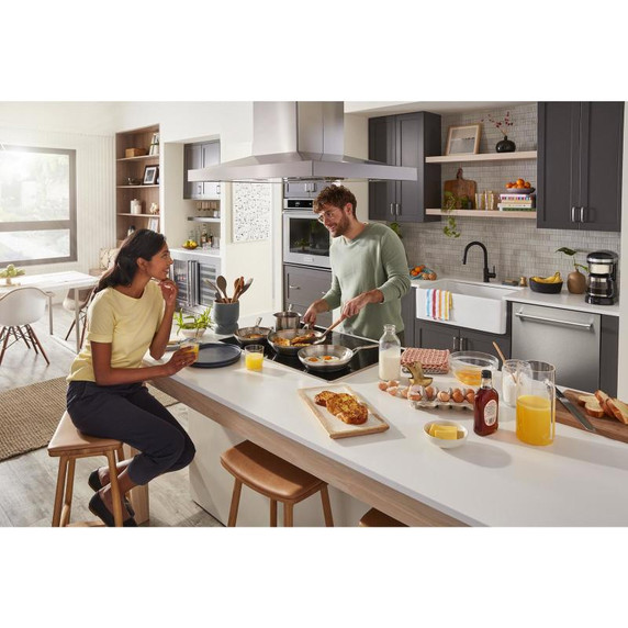 Kitchenaid® Hotte aspirante montée sur îlot à 3 vitesses - 36 po KVIB606DSS