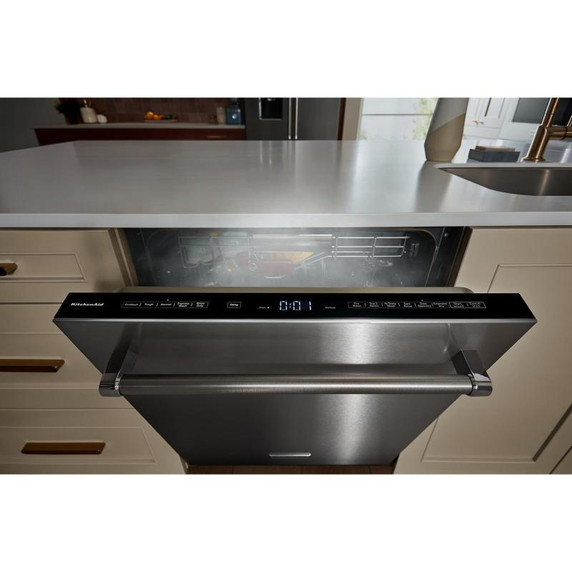 Kitchenaid® Lave-vaisselle affleurant aux armoires avec panier de 3ᵉ niveau FreeFlex™ Fit et fini PrintShield™ - 39 dBA KDTF924PPS