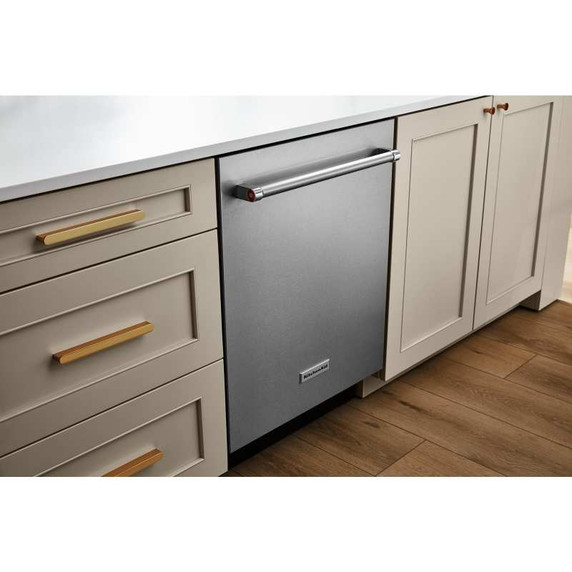 Kitchenaid® Lave-vaisselle affleurant aux armoires avec panier de 3ᵉ niveau FreeFlex™ Fit et fini PrintShield™ - 39 dBA KDTF924PPS