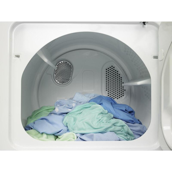 Amana® Sécheuse au gaz à chargement vertical de 6.5 pi cu avec contrôle de séchage automatique NGD4655EW