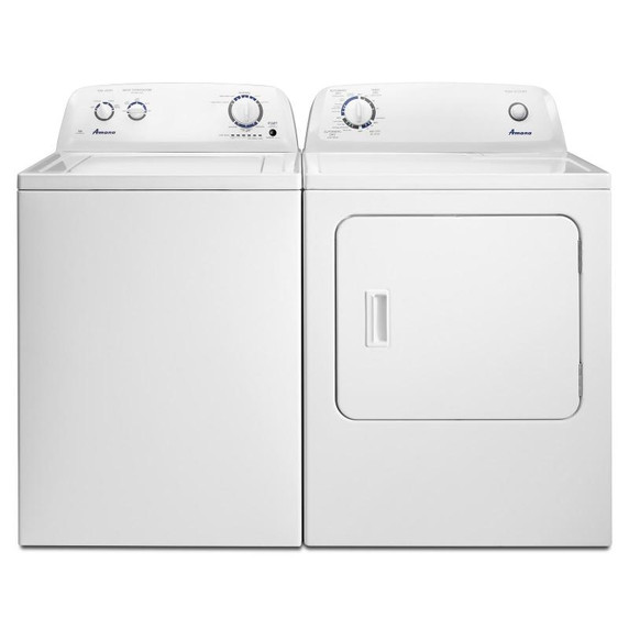 Amana® Sécheuse au gaz à chargement vertical de 6.5 pi cu avec contrôle de séchage automatique NGD4655EW