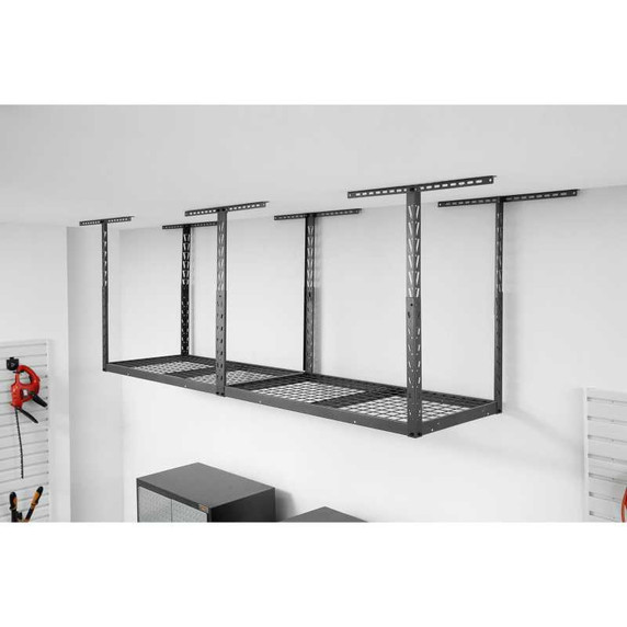 Gladiator® Tablette de rangement suspendue GearLoft™ de 2 pi (61 cm) x 8 pi (243.8 cm) GALS28M2KW