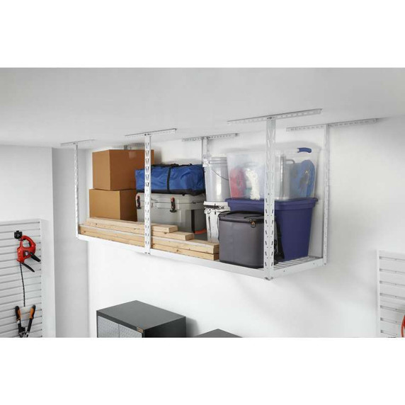 Gladiator® Tablette de rangement suspendue GearLoft™ de 2 pi (61 cm) x 8 pi (243.8 cm) GALS28M2KW