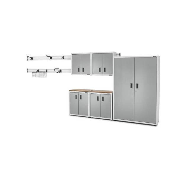Gladiator® Armoire murale GearBox à porte pleine longueur prête à assembler GAWG28FVEW