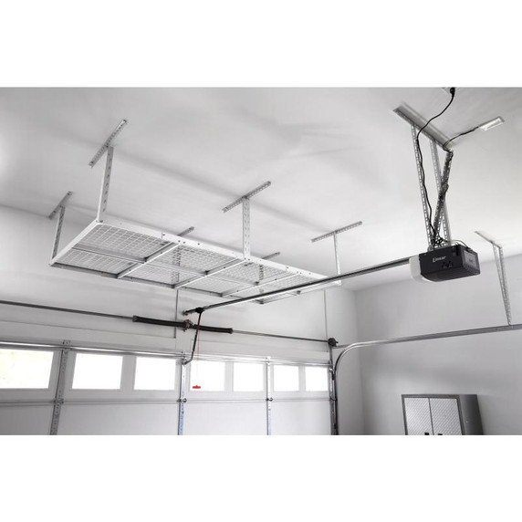 Gladiator® Tablette de rangement suspendue GearLoft™ de 4 pi (121,9 cm) X 8 pi (243,8 cm) GALS48M4JW