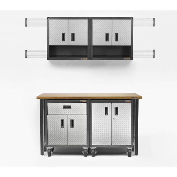 Gladiator® Armoire murale GearBox à porte 3/4 prête à assembler GAWG28KDYG